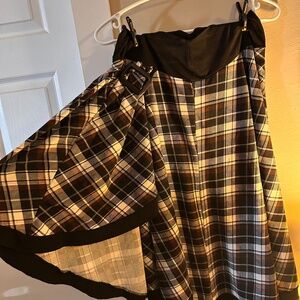 Vintage Chapter One tartan plaid skirt